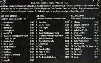 5CD/2DVD/Coffret Jack Bruce: Live At Rockpalast 1980, 1983 And 1990