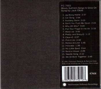 CD Ramblin' Jack Elliott: Songs To Grow On By Woody Guthrie