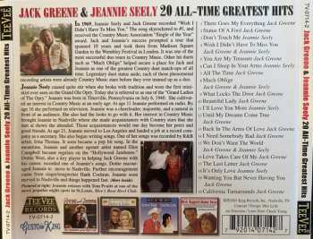 CD Jeannie Seely: 20 All-Time Greatest Hits