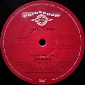 LP Jack Nitzsche: Starman (Original Motion Picture Soundtrack)