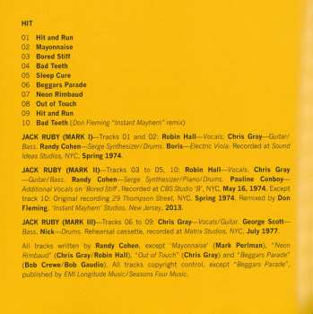 2CD Jack Ruby: Hit And Run