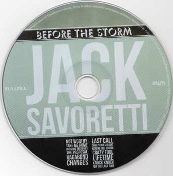 CD Jack Savoretti: Before The Storm