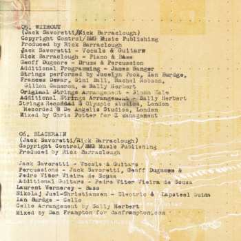 CD Jack Savoretti: Between The Minds