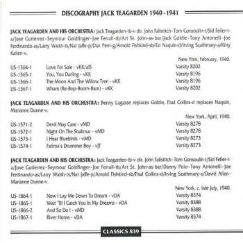 CD Jack Teagarden And His Orchestra: 1940-1941