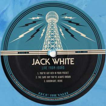 2LP/DVD/Coffret Jack White: Acoustic Tour 2015 CLR | LTD