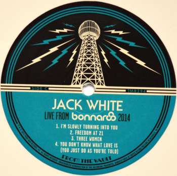 3LP/DVD/Coffret Jack White: Live From Bonnaroo 2014 CLR | LTD