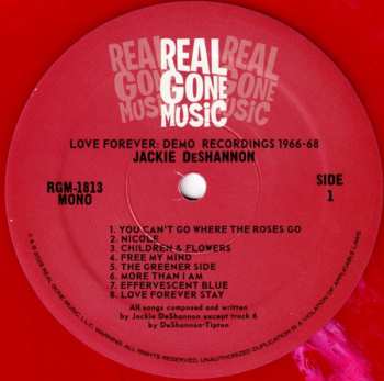 LP Jackie DeShannon: Love Forever (Demo Recordings 1966-68) CLR | LTD