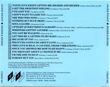 CD Jackie Wilson: Higher & Higher: 18 Soul Sensations