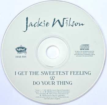CD Jackie Wilson: I Get The Sweetest Feeling & Do Your Thing