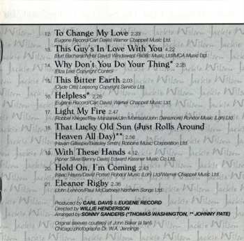 CD Jackie Wilson: I Get The Sweetest Feeling & Do Your Thing