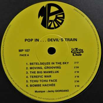 LP Jacky Giordano: Pop In... Devil's Train