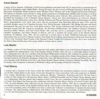 CD Jacob Druckman: String Quartets Nos. 2 And 3; Reflections On The Nature Of Water; Dark Wind