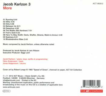 CD Jacob Karlzon Trio: More