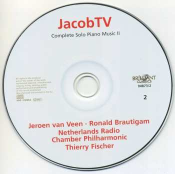 2CD Jeroen van Veen: Complete Solo Piano Music