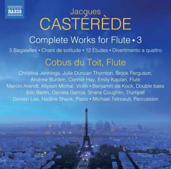 CD Jacques Casterède: Complete Works For Flute • 3