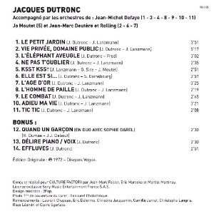 CD Jacques Dutronc: 1972 LTD