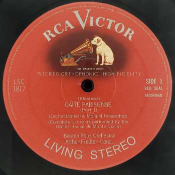 LP Jacques Offenbach: Gaîté Parisienne