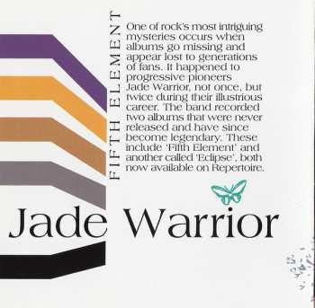 CD Jade Warrior: Fifth Element DIGI