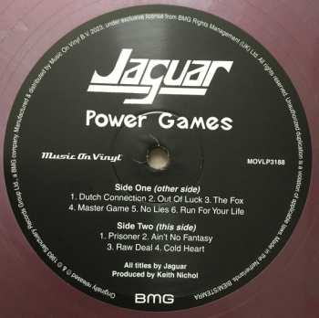 LP Jaguar: Power Games LTD | NUM | CLR