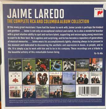 22CD/Coffret Jaime Laredo: The Complete RCA And Columbia Album Collection