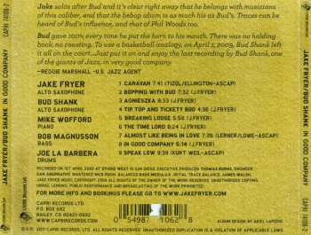 CD Jake Fryer/Bud Shank Quintet: In Good Company