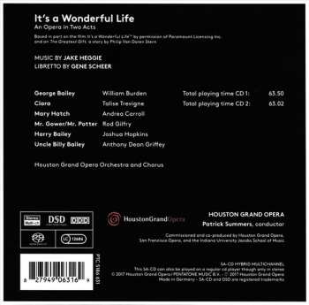 Coffret/2SACD Jake Heggie: It's A Wonderful Life