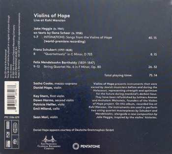 SACD Franz Schubert: Violins of Hope