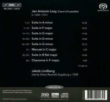 SACD Jan Antonín Losy: Note D’Oro 