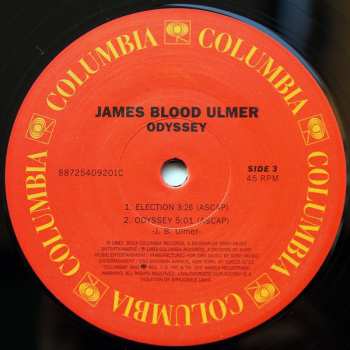 2LP James Blood Ulmer: Odyssey LTD | NUM