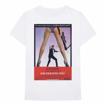 Merch James Bond 007: T-shirt For Your Eyes Affiche 