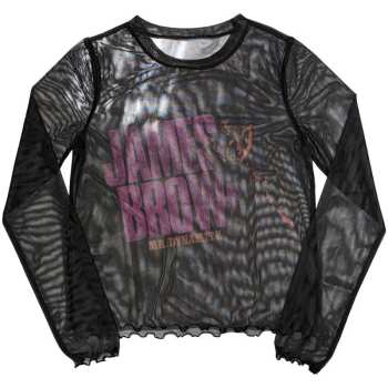 Merch James Brown: Femmes Long Sleeve T-shirt Mr Dynamite