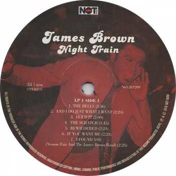 2LP James Brown: Night Train - The King Singles 1960-1962