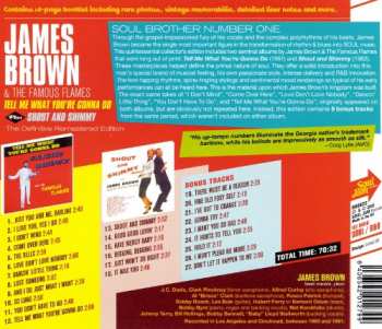 CD James Brown: Tell Me What You're Gonna Do ·Plus· Shout And Shimmy