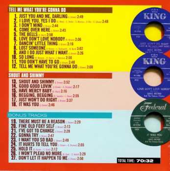 CD James Brown: Tell Me What You're Gonna Do ·Plus· Shout And Shimmy