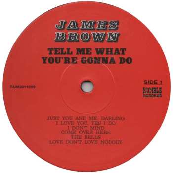 LP James Brown & The Famous Flames: Tell Me What You're Gonna Do