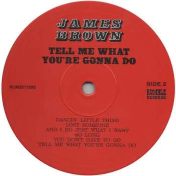 LP James Brown & The Famous Flames: Tell Me What You're Gonna Do