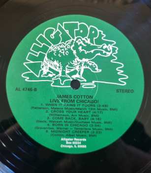 LP James Cotton And His Big Band: Live From Chicago! - Mr. Superharp Himself!