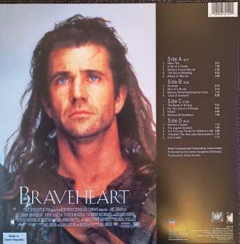 2LP The London Symphony Orchestra: Braveheart (Original Motion Picture Soundtrack)