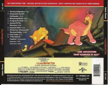 CD James Horner: The Land Before Time (Music From The Motion Picture)