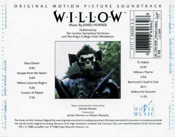 CD James Horner: Willow (Original Motion Picture Soundtrack)
