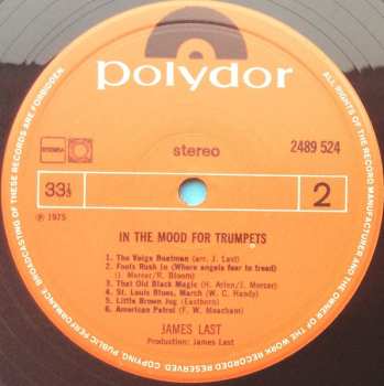 LP James Last: In The Mood For Trumpets