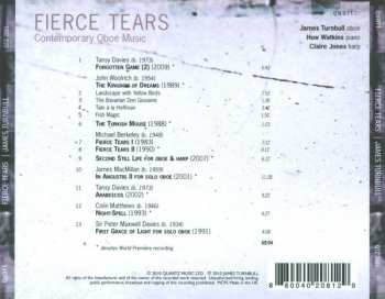 CD James Turnbull: Fierce Tears: Contemporary Oboe Music