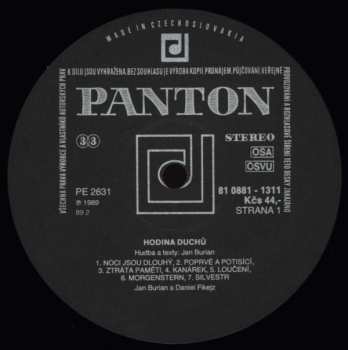 LP Jan Burian: Hodina Duchů