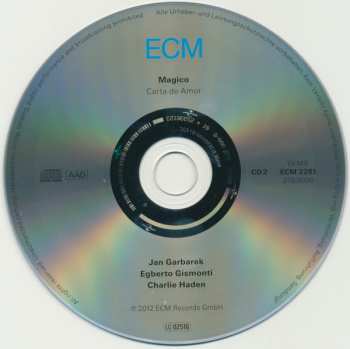 2CD Charlie Haden: Carta De Amor