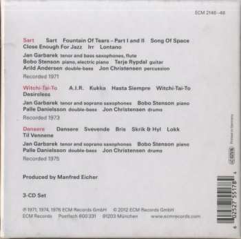 3CD/Coffret Jan Garbarek: Dansere