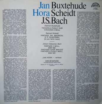 LP Johann Sebastian Bach: Jan Hora - Buxtehude, Scheidt, J.S.Bach