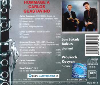 CD Jan Jakub Bokun: Hommage A Carlos Guastavino