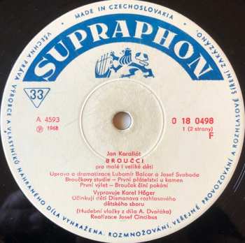 LP Jan Karafiát: Broučci