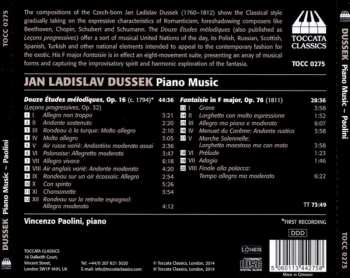 CD Jan Ladislav Dusík: Piano Music 