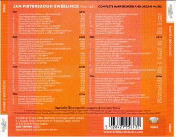 6CD Jan Pieterszoon Sweelinck: Complete Harpsichord And Organ Music
